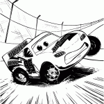 carros para colorir