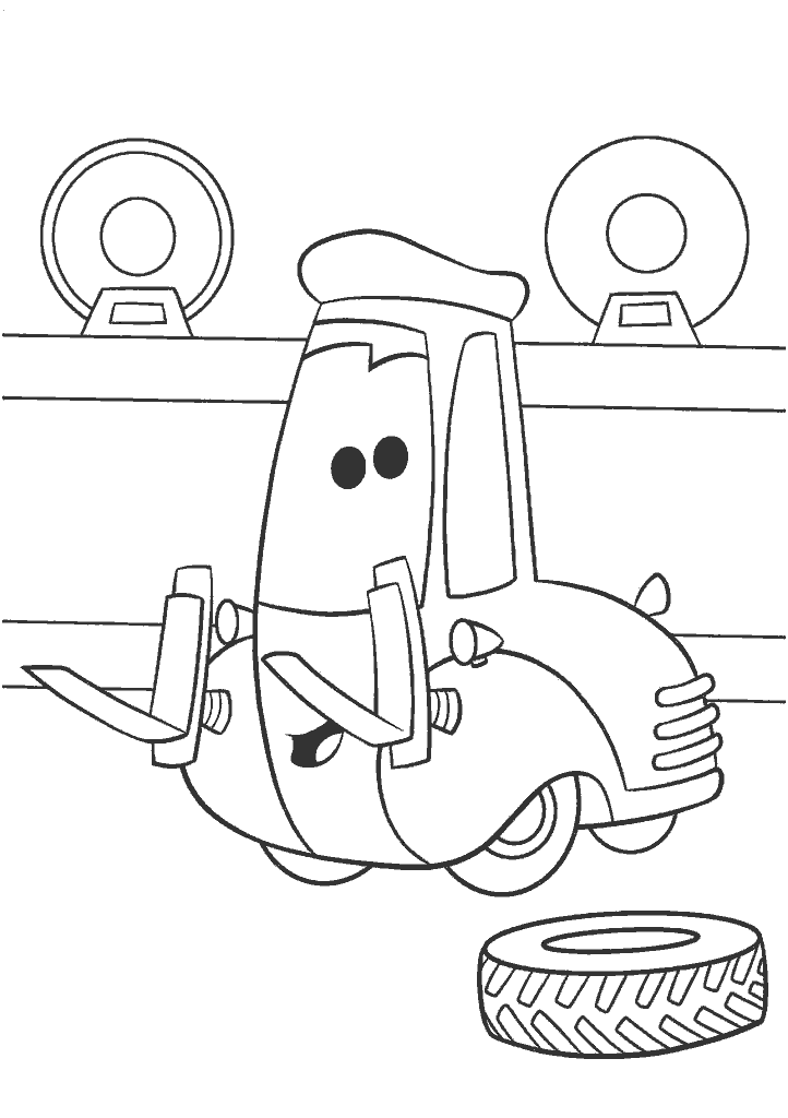 carros para colorir