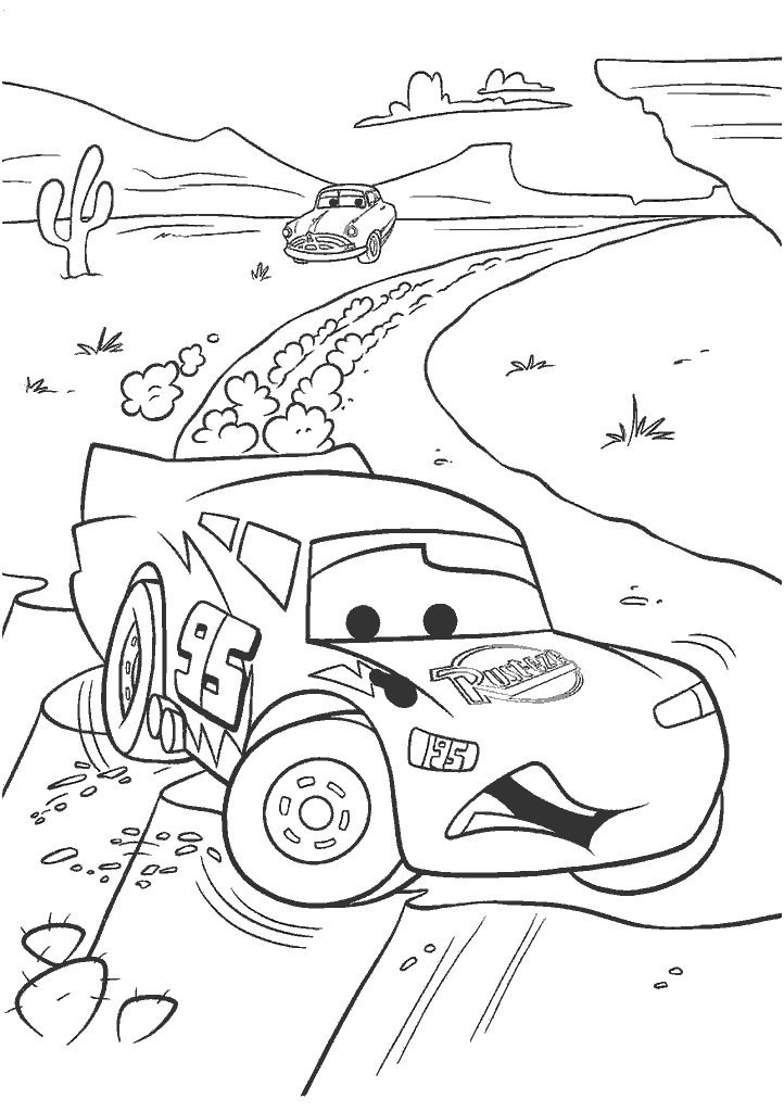 carros para colorir