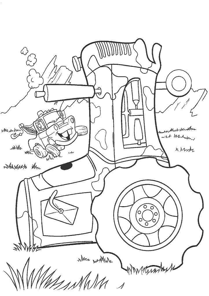 carros para colorir