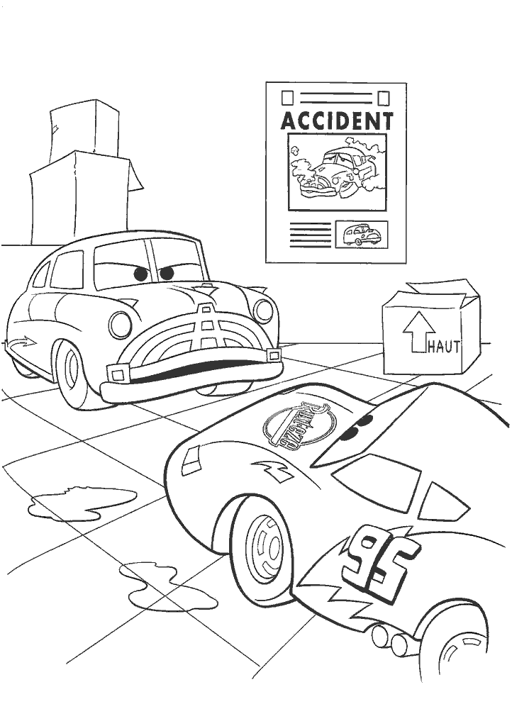 carros para colorir