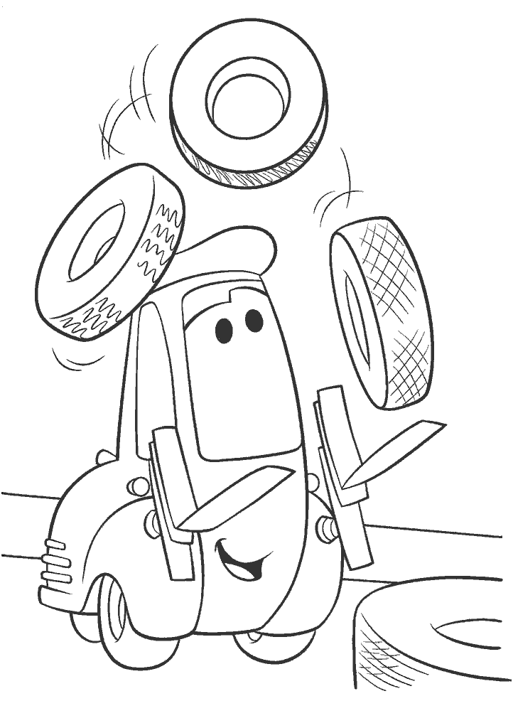 carros para colorir