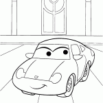 carros para colorir
