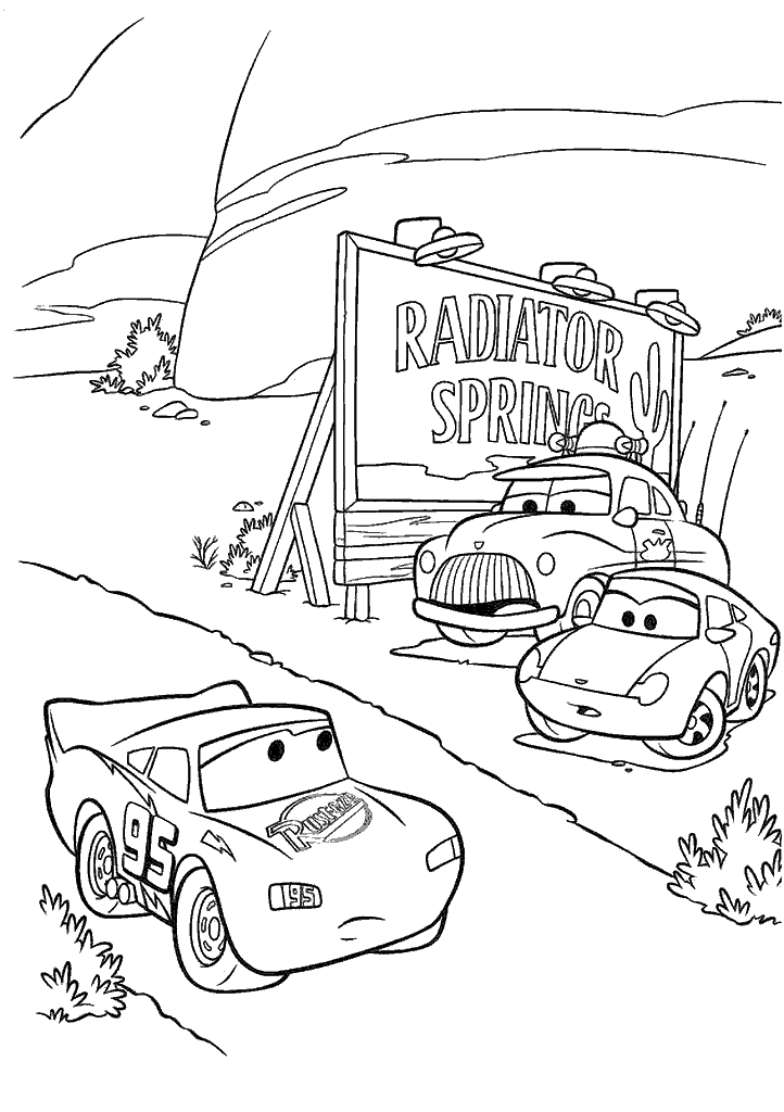 carros para colorir