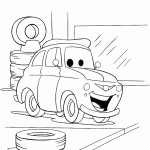 carros para colorir