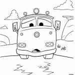 carros para colorir