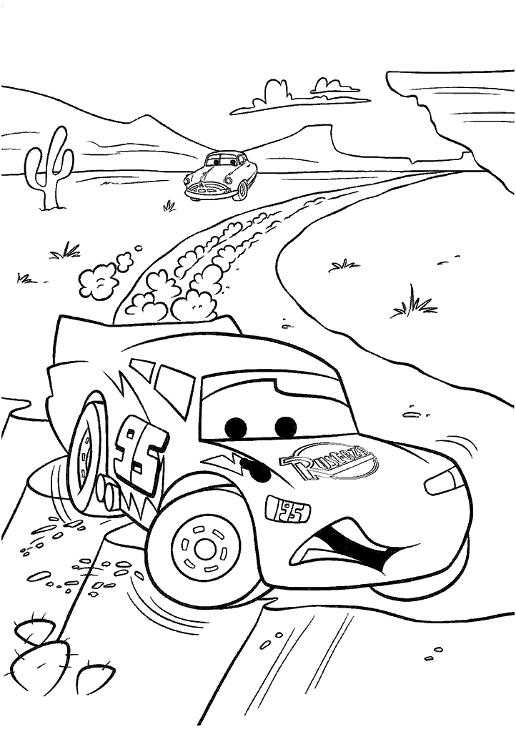 carros para colorir