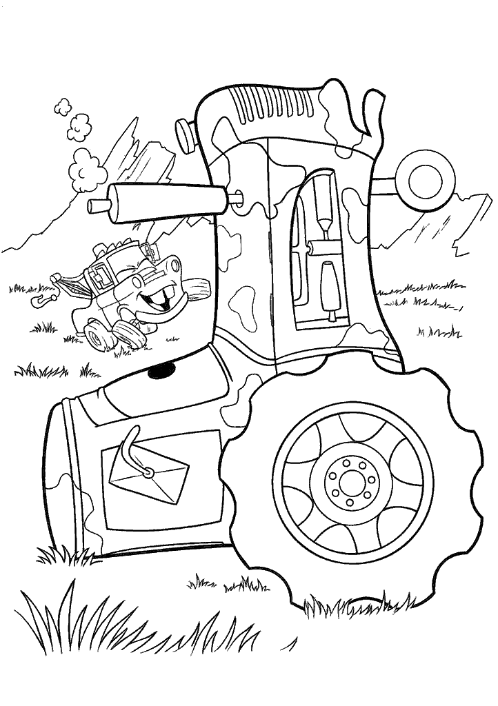 carros para colorir