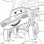 carros para colorir
