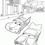 carros para colorir