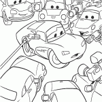 carros para colorir