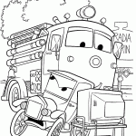 carros para colorir