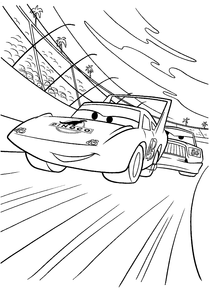 carros para colorir
