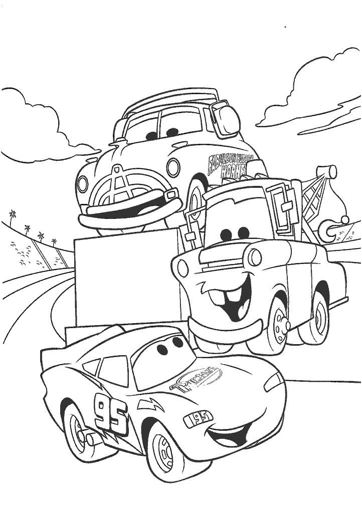 carros para colorir