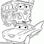 carros para colorir