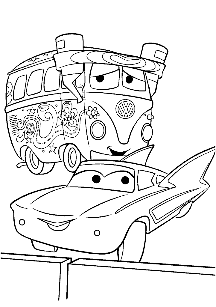 carros para colorir
