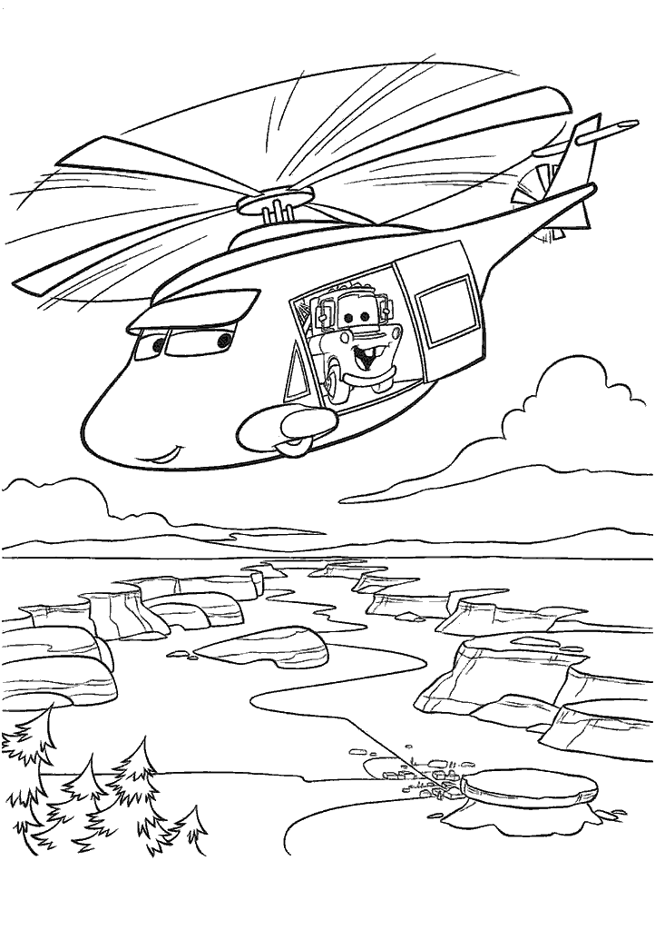 carros para colorir