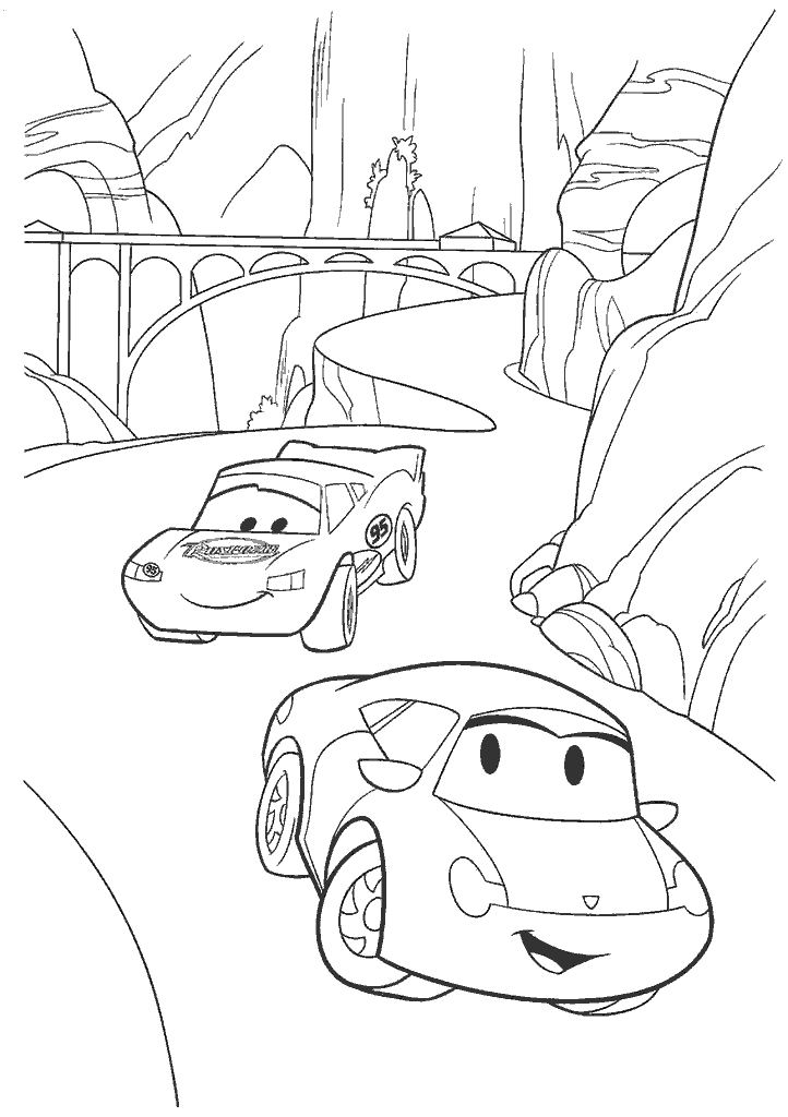carros para colorir
