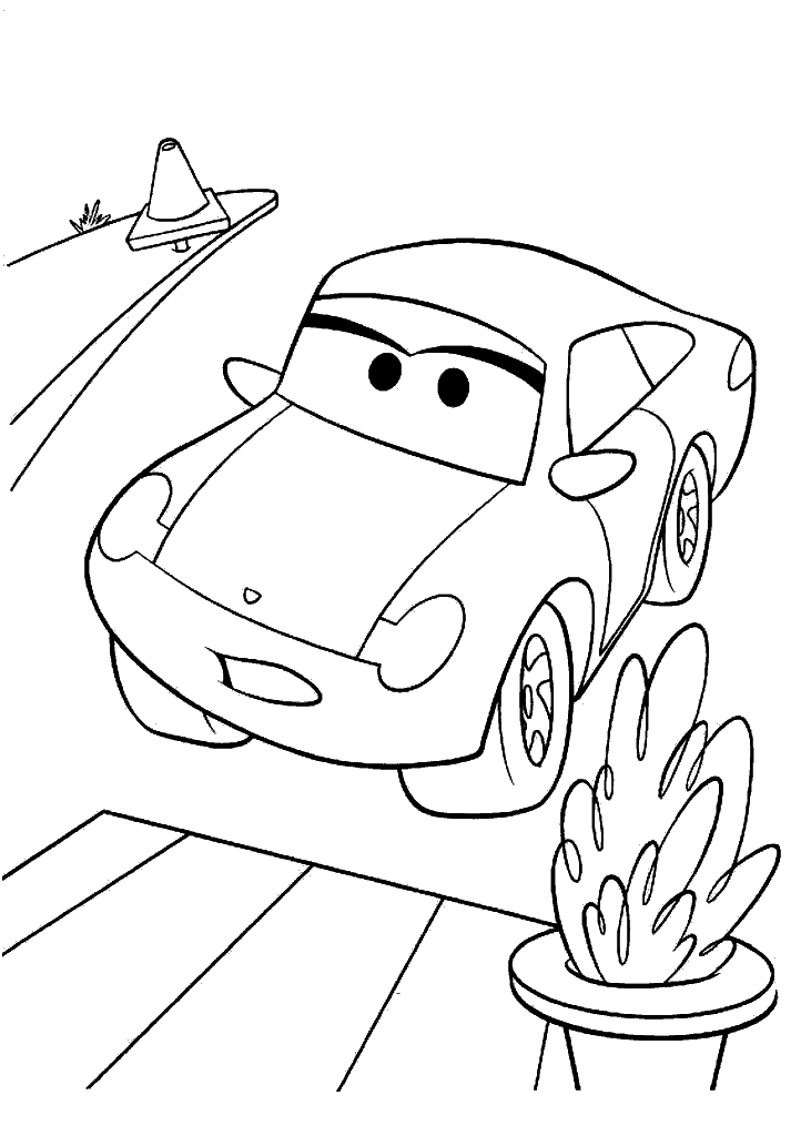 carros para colorir
