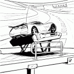 carros para colorir