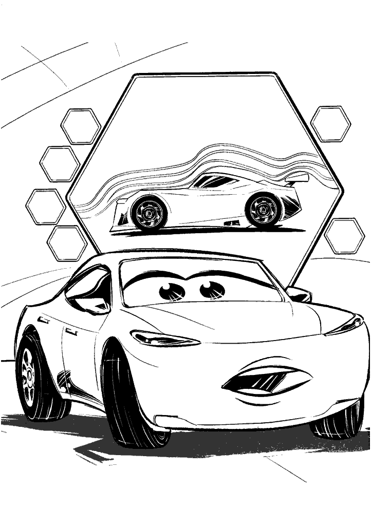 carros para colorir