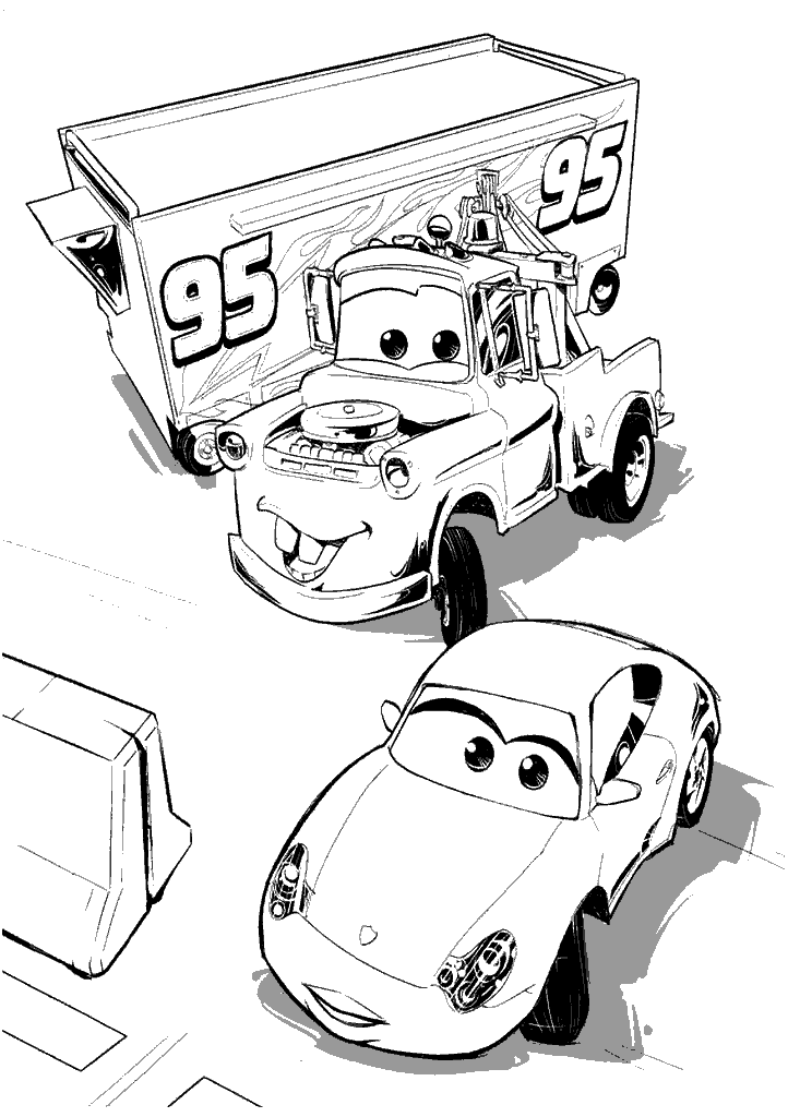 carros para colorir