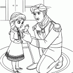 frozen para colorir
