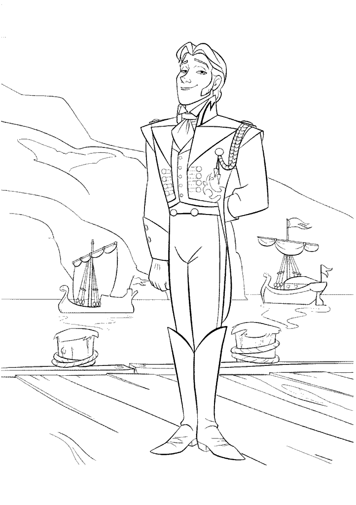 frozen para colorir