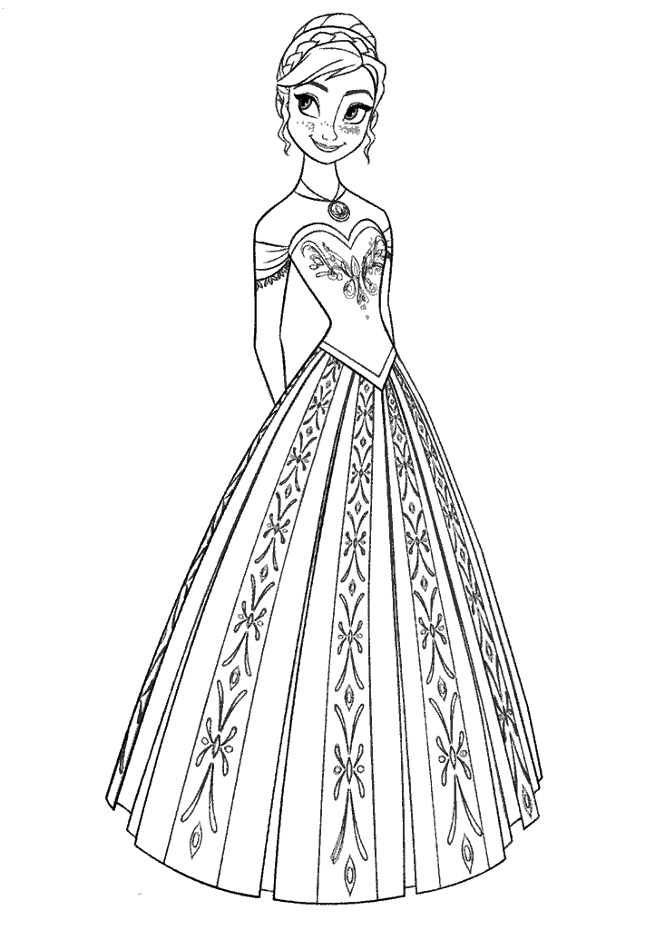 frozen para colorir