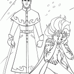frozen para colorir