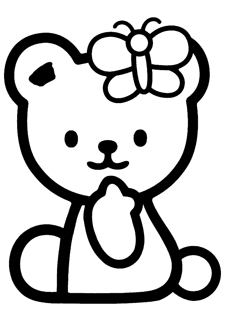 hello kitty para colorir