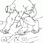 hulk para colorir