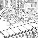 hulk para colorir