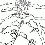 hulk para colorir