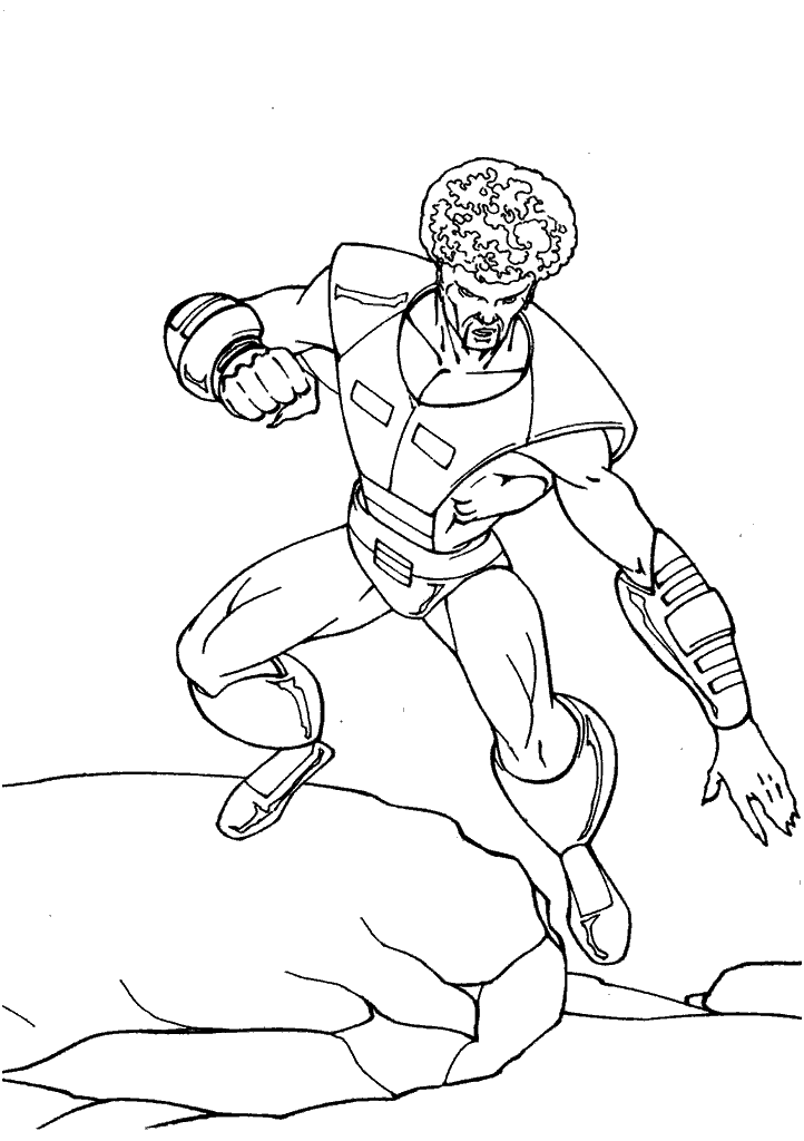 hulk para colorir