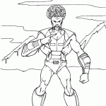 hulk para colorir