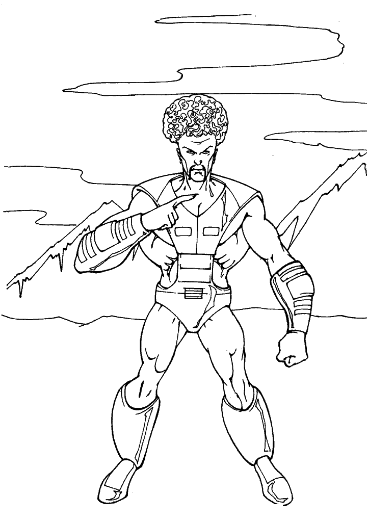 hulk para colorir