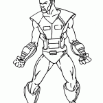 hulk para colorir