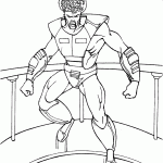 hulk para colorir