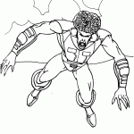 hulk para colorir