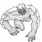 hulk para colorir