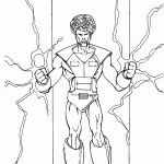 hulk para colorir