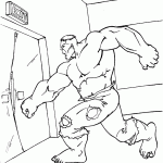 hulk para colorir