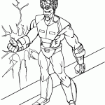 hulk para colorir