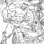 hulk para colorir