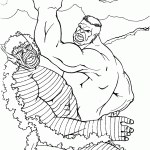 hulk para colorir