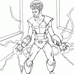 hulk para colorir