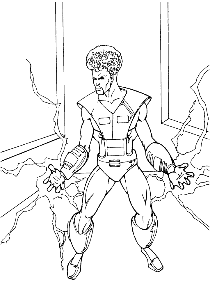 hulk para colorir