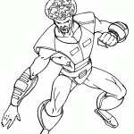hulk para colorir