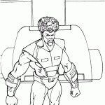hulk para colorir